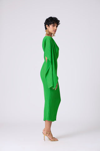 Kelly One Shoulder Dress - Bright Green Kelly One Shoulder Dress - Bright Green