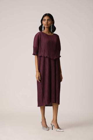 Lisette Dress - Wine Lisette Dress - Wine