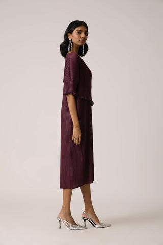 Lisette Dress - Wine Lisette Dress - Wine