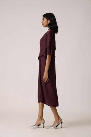 Lisette Dress - Wine Lisette Dress - Wine