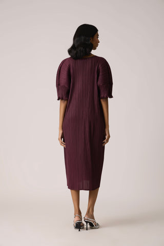 Lisette Dress - Wine Lisette Dress - Wine