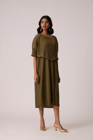 Lisette Dress - Olive Green Lisette Dress - Olive Green