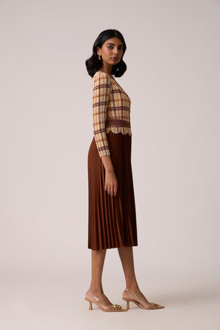 Elanor Dress - Brown Elanor Dress - Brown