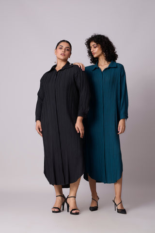 Catherine Shirt Dress - Black Catherine Shirt Dress - Black