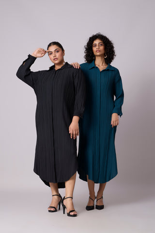 Catherine Shirt Dress - Black Catherine Shirt Dress - Black