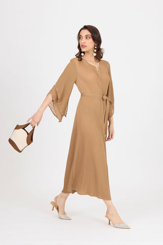 Josephine Dress - Taupe