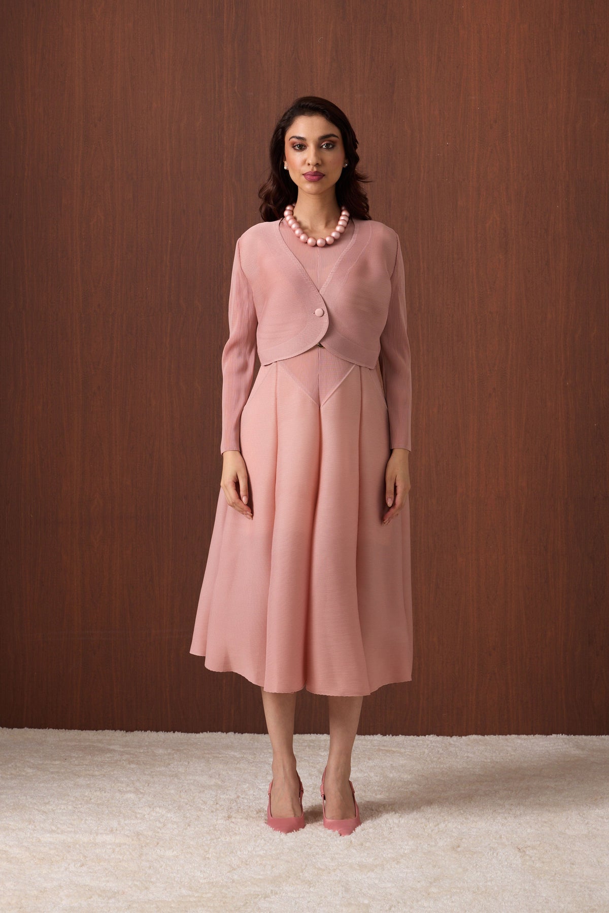 Elizabeth Dress - Pink