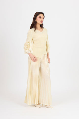 Soliel Metallic Set - Ivory