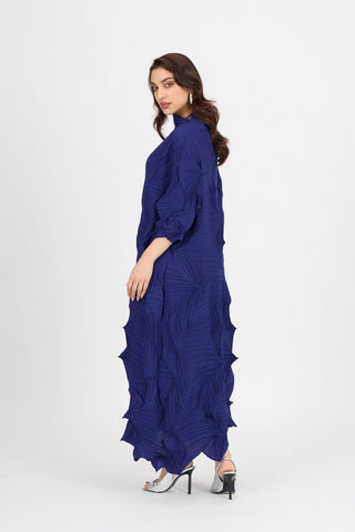 Mona Midi Dress - Deep Blue