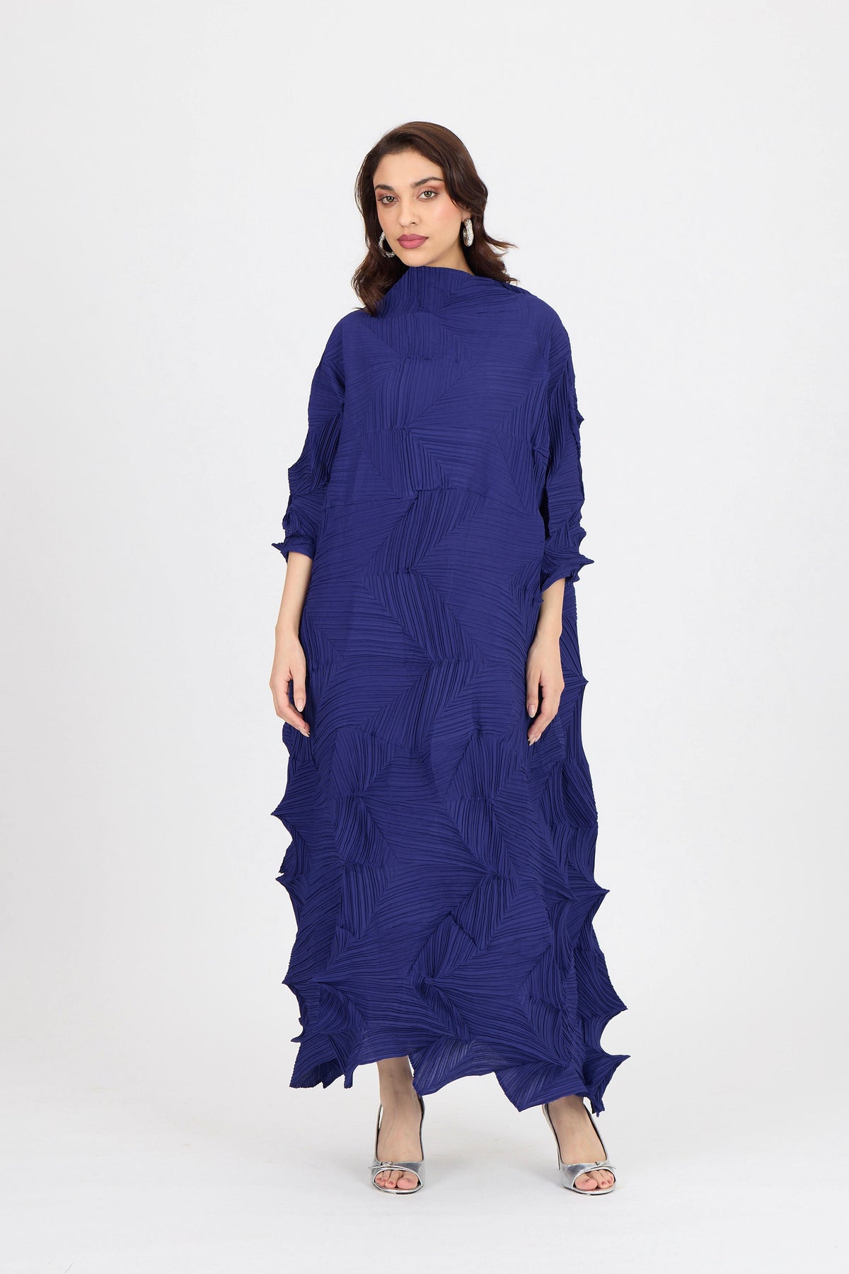 Mona Midi Dress - Deep Blue