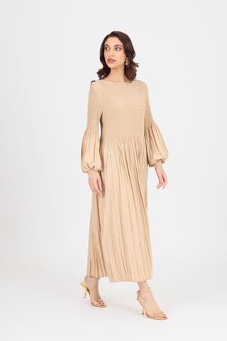 Faye Dress - Beige