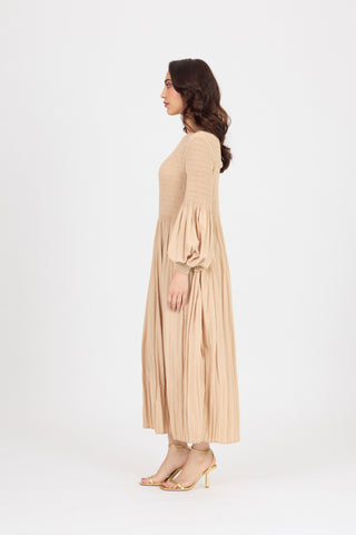 Faye Dress - Beige