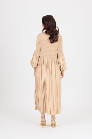 Faye Dress - Beige
