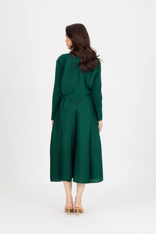 Elizabeth Dress - Dark Green