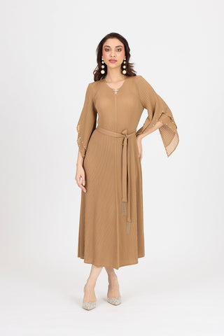 Josephine Dress - Taupe