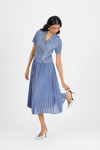 Claire Denim Dress - Light Blue