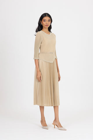 Ryleigh Dress - Sand Beige