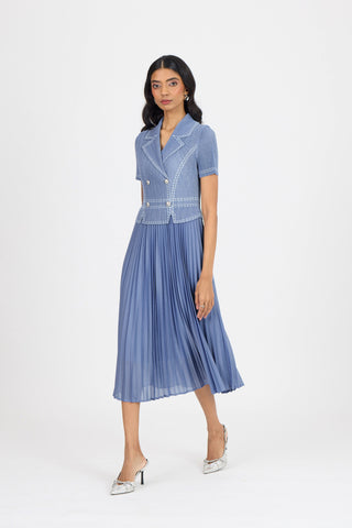 Claire Denim Dress - Light Blue