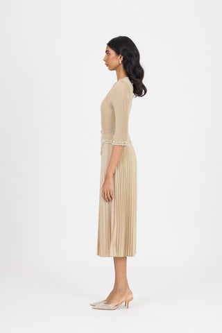 Ryleigh Dress - Sand Beige