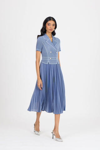 Claire Denim Dress - Light Blue