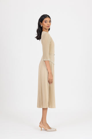 Ryleigh Dress - Sand Beige