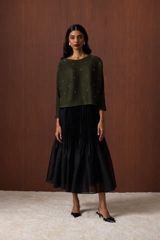 Lynet Top - Dark Olive