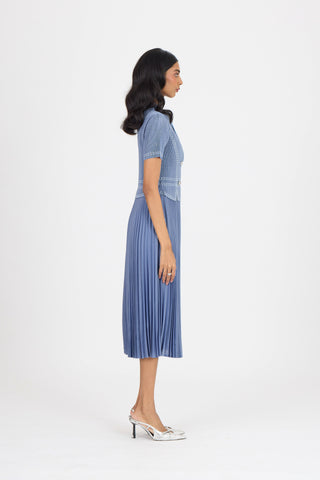 Claire Denim Dress - Light Blue