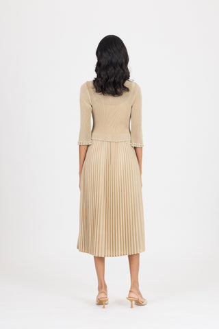 Ryleigh Dress - Sand Beige