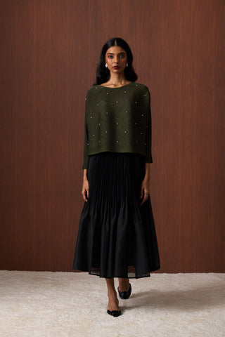 Lynet Top - Dark Olive