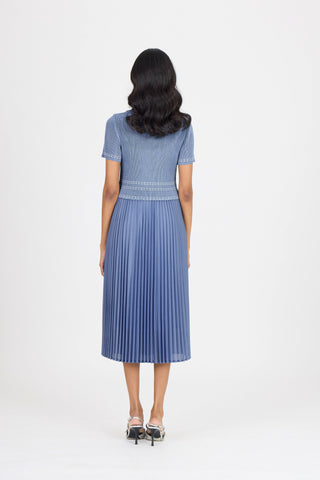 Claire Denim Dress - Light Blue