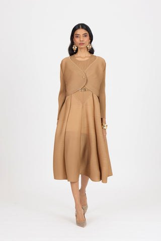 Elizabeth Dress - Mocha