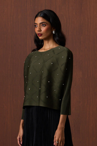 Lynet Top - Dark Olive