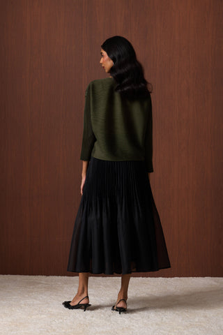 Lynet Top - Dark Olive