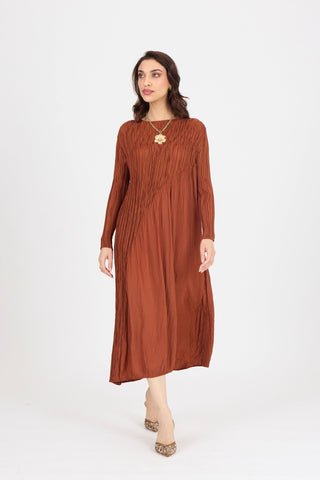 Willa Dress - Brick