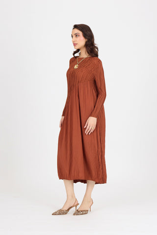 Willa Dress - Brick