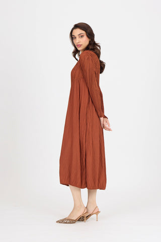 Willa Dress - Brick