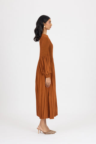 Faye Dress - Russet