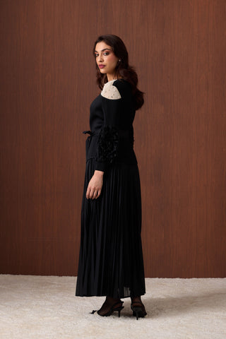 Lucille Skirt Set - Black