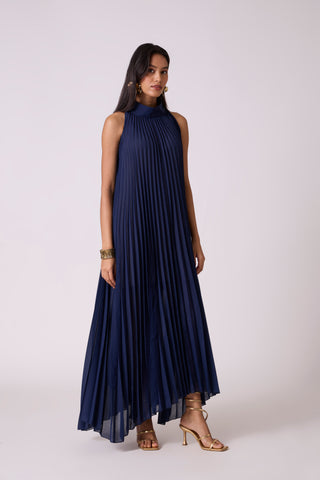 Czarina Dress - Navy