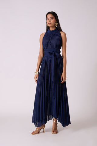 Czarina Dress - Navy