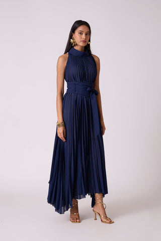 Czarina Dress - Navy