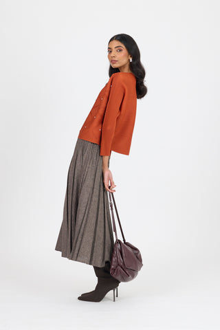 Lynet Top - Rust Orange