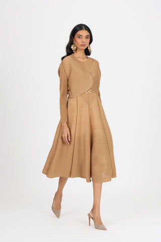 Elizabeth Dress - Mocha