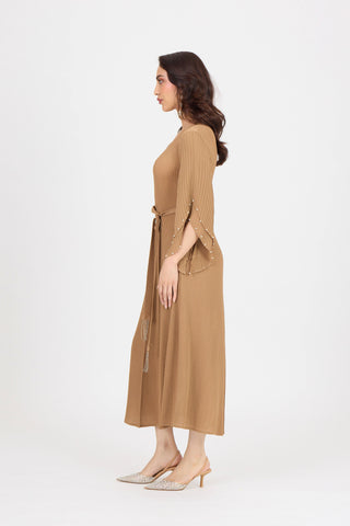 Josephine Dress - Taupe