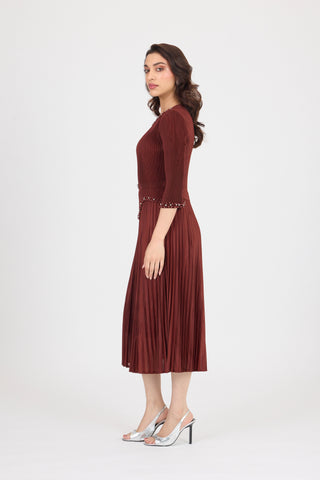 Ryleigh Dress - Garnet