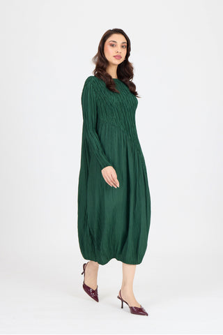 Willa Dress - Forest Green