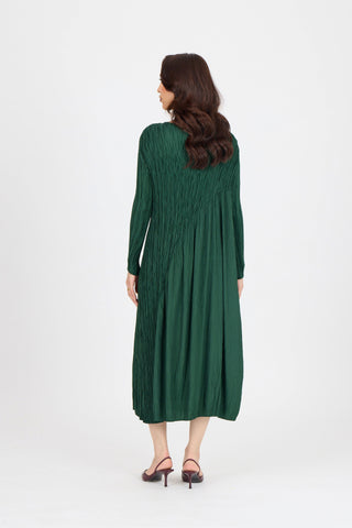 Willa Dress - Forest Green