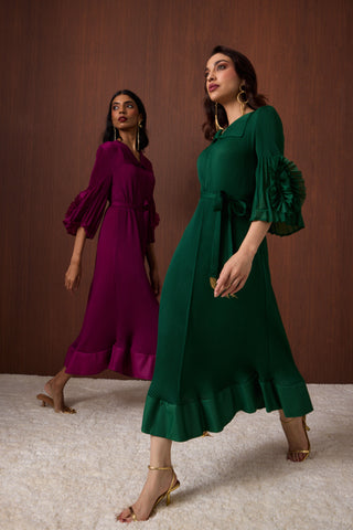 Marica Dress - Magenta