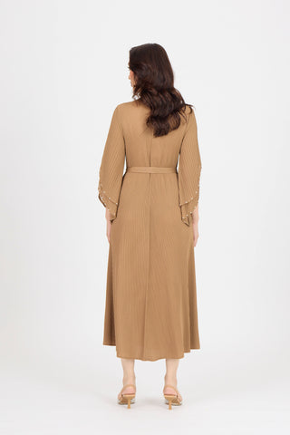 Josephine Dress - Taupe