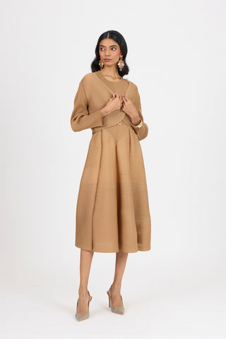 Elizabeth Dress - Mocha